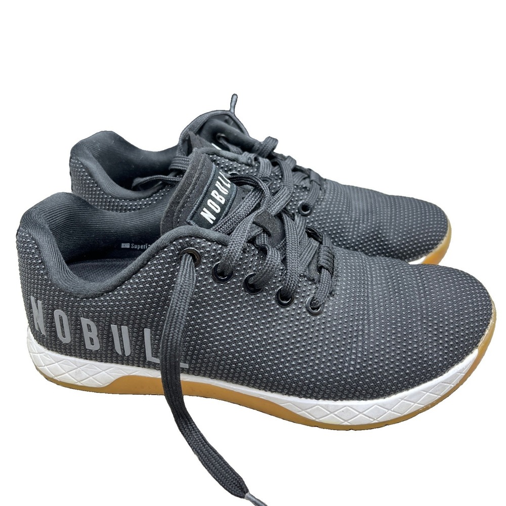 NOBULL Outwork Training Weightlifting Shoes Women’s Size 7 Black White Gum